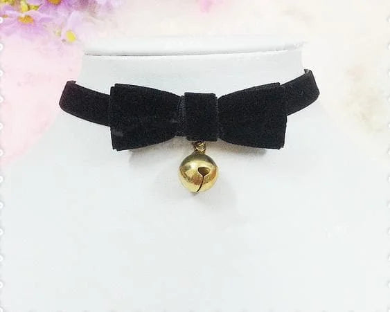 Black Kawaii Cosplay BraceletChoker