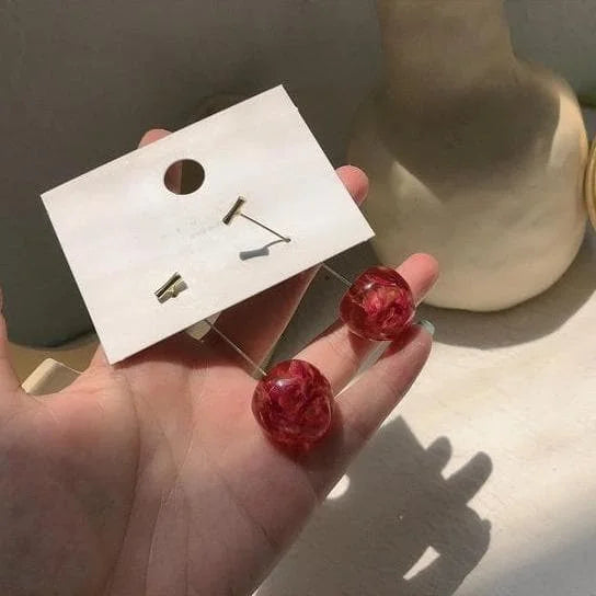 Cute Cherry Earrings