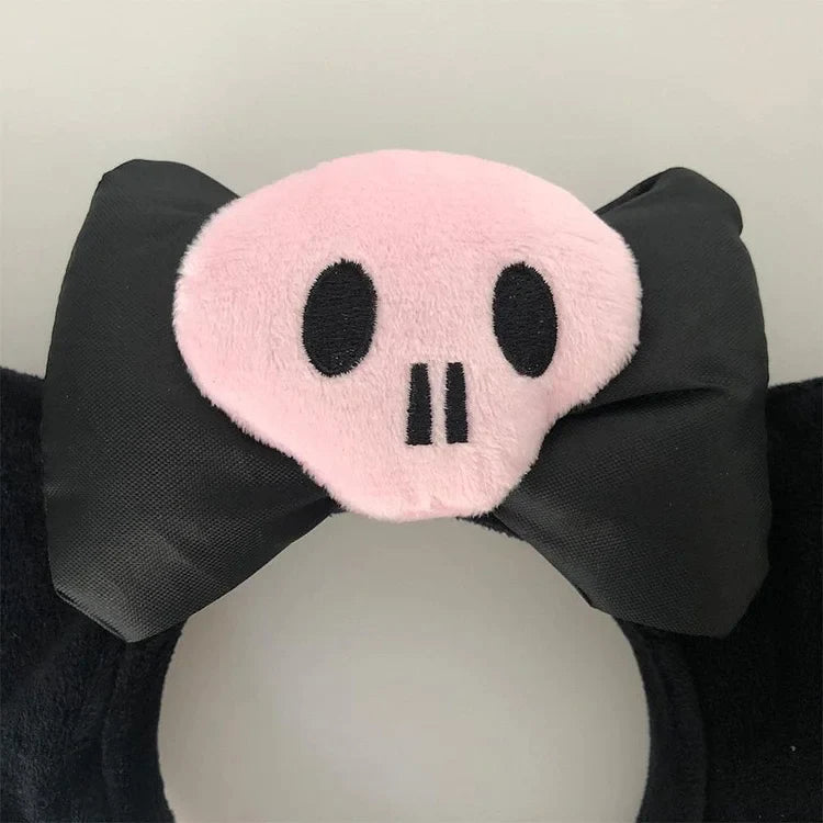 Cute Cosplay Soft Pink Skull Headwear