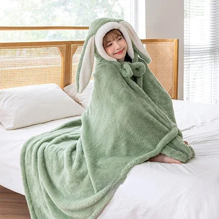 Kawaii Animal Bunny Fleece Cape