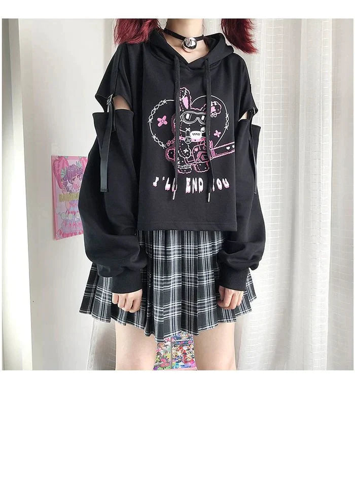 Chainsaw Bunny Hoodie