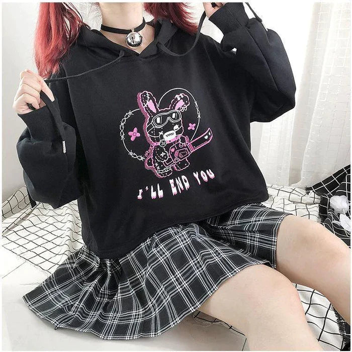 Chainsaw Bunny Hoodie