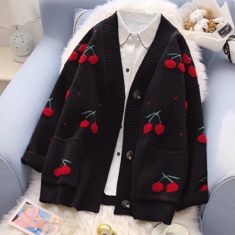 Cherry Cardigan