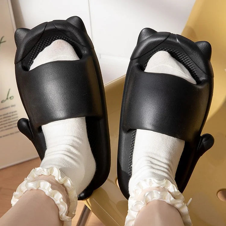 Kitty Summer Slippers