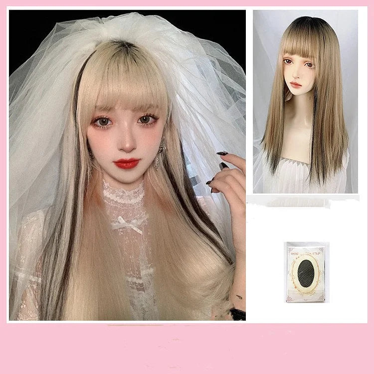 Lolita Long Straight Wig