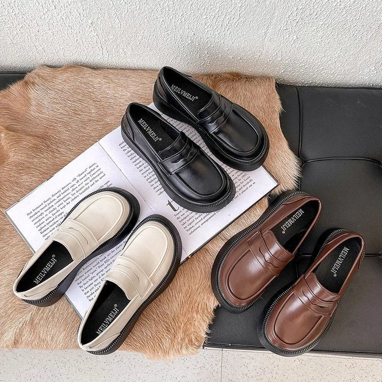 Kawaii Platform Penny Loafers