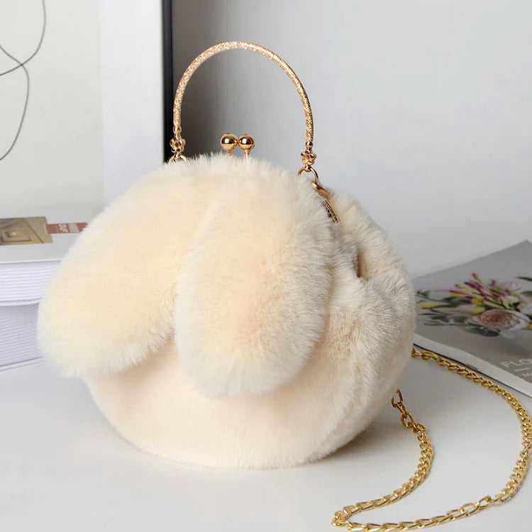 Kawaii Bunny Plush Cross Body Bag