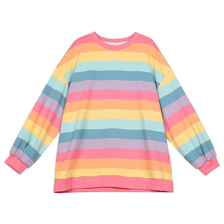 Cute Rainbow Pullover Jumper