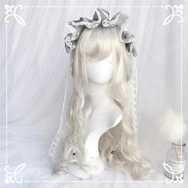 Lolita Cute Girl Long Wavy Wig