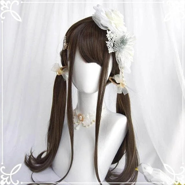 Lolita Cute Girl Long Wavy Wig