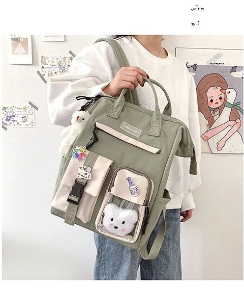 Preppy Candy Colors Backpack