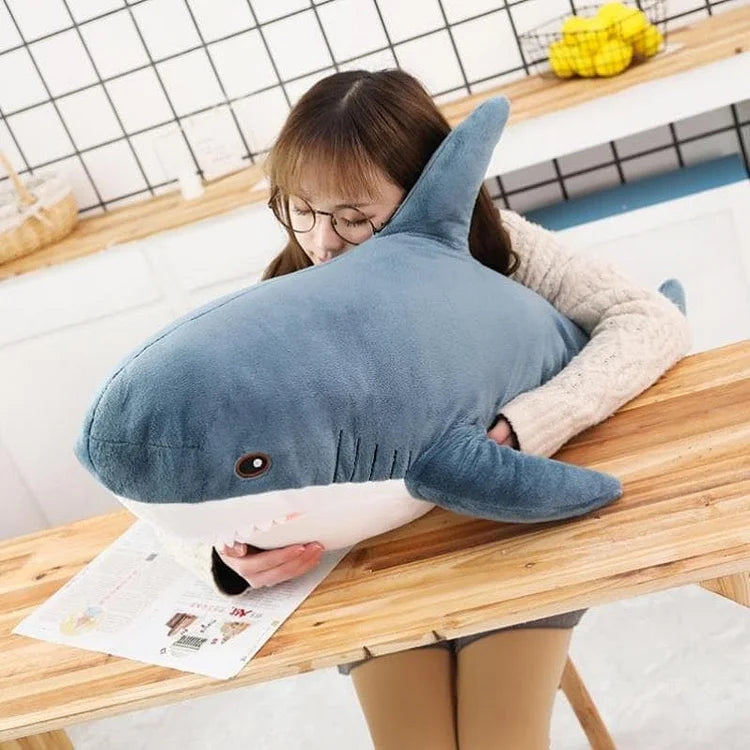 Unique Shark Plush Stuffed Toy Pillow Cushion