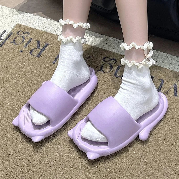 Kitty Summer Slippers