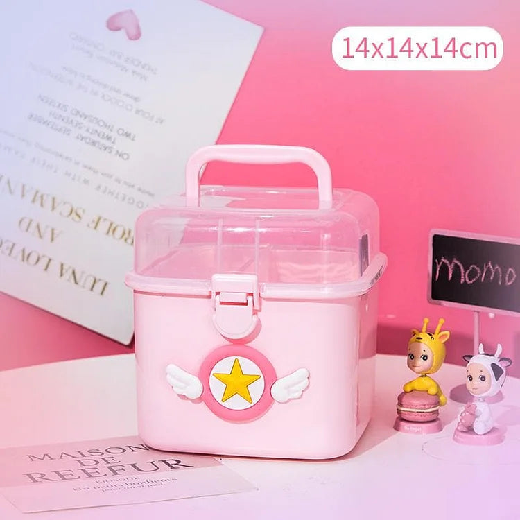 Cute Pink Storage Boxs