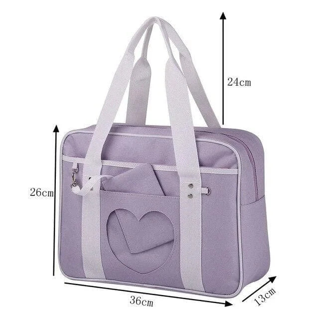 Lovely Girls Travel Large Capacity Canvas Bag