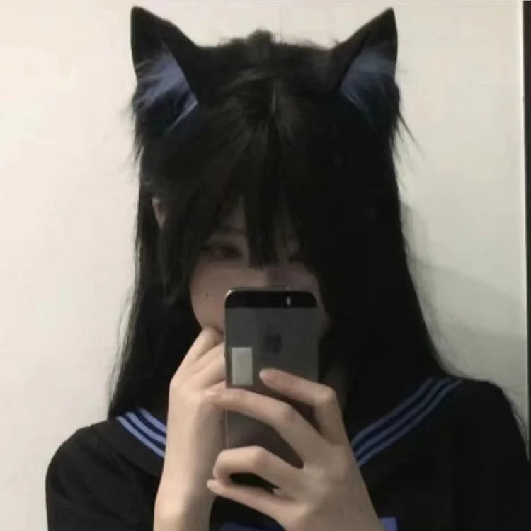 Cute Realistic Neko Girl Cosplay Ears