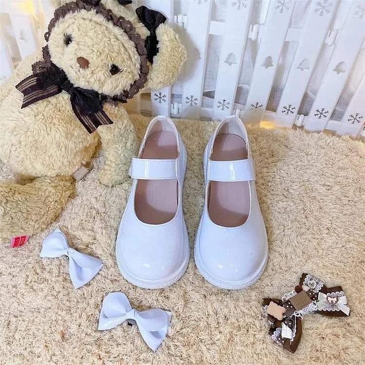 5 Styles Lolita Bow Cute JK Pastel Kawaii Shoes