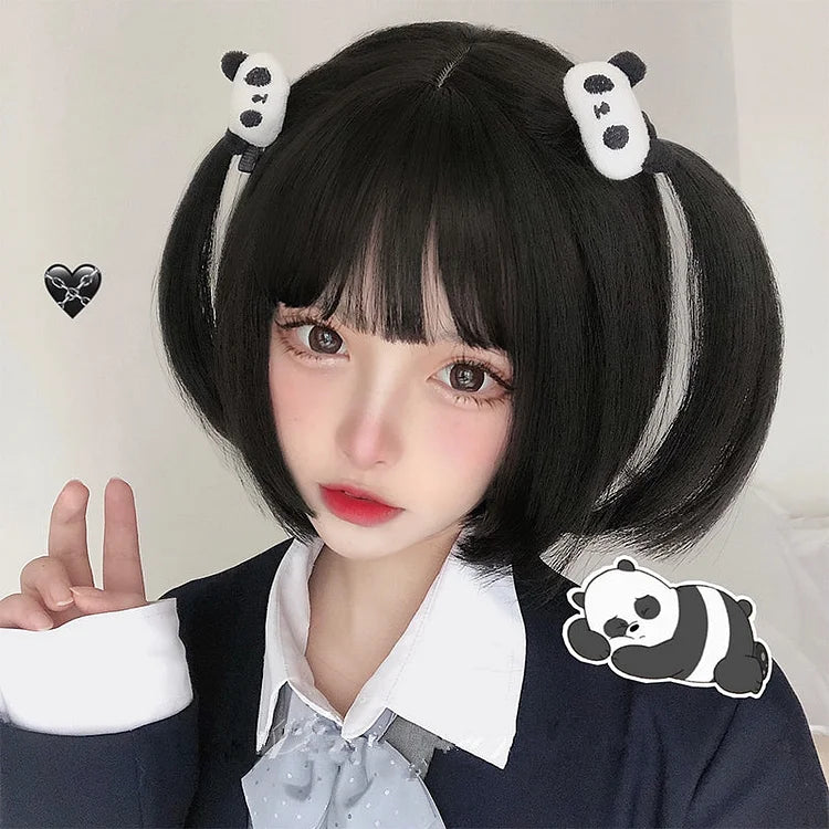 Kawaii Lolita Short Straight Wig