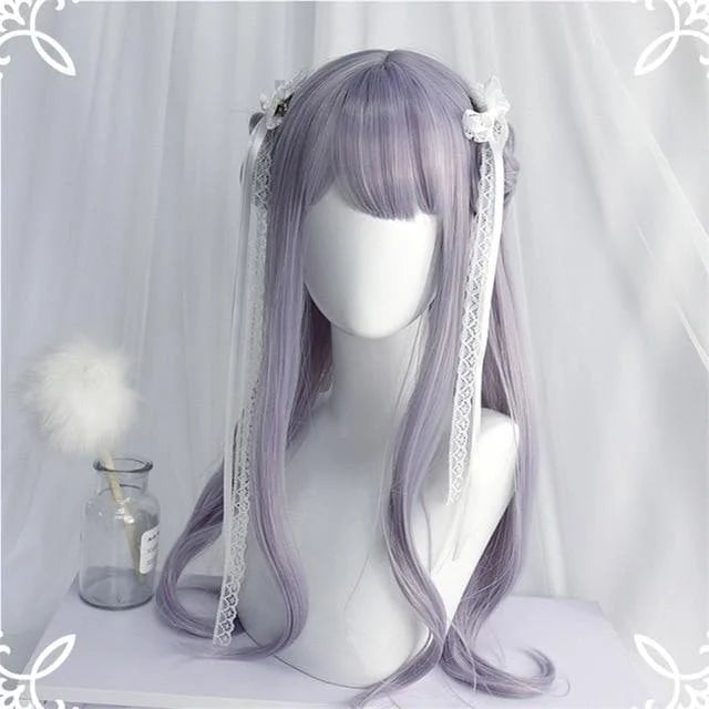 Lolita Cute Girl Long Wavy Wig