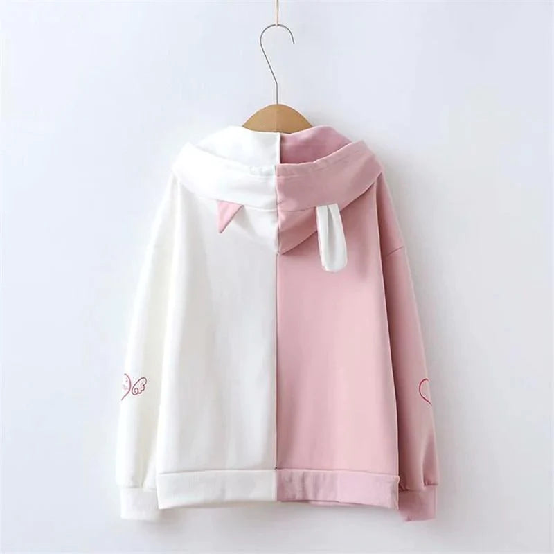 Bunny VS Kitten Hoodie