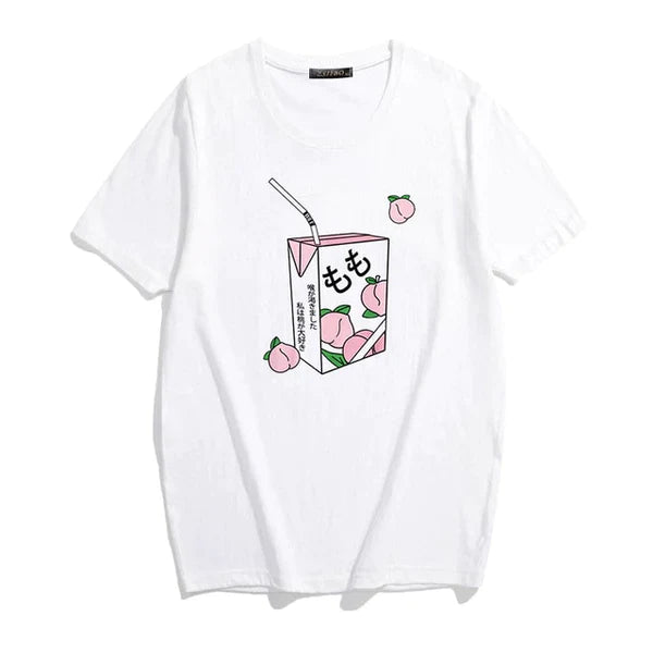 Peachy Milk Box Tee